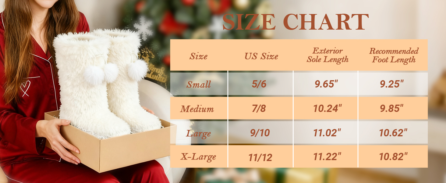 tall slipper boots size