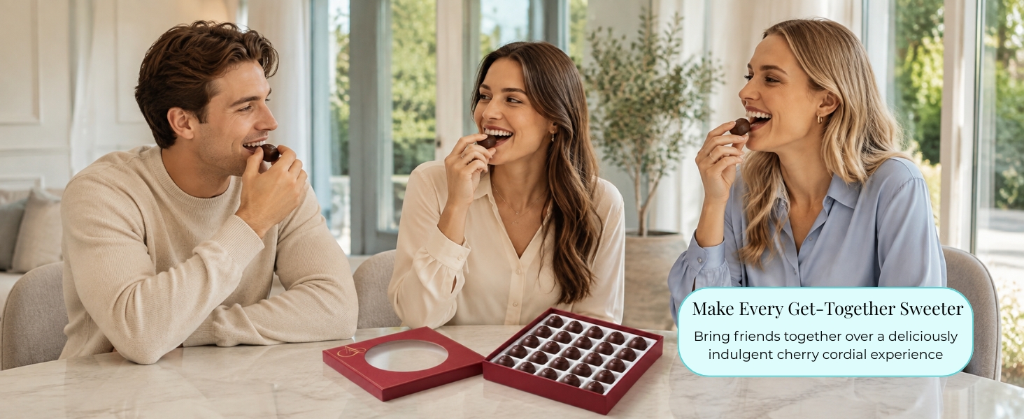 Andy Anand Dark Chocolate Cherry Cordials