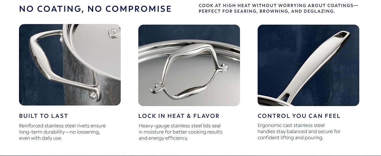 No coating, no compromise