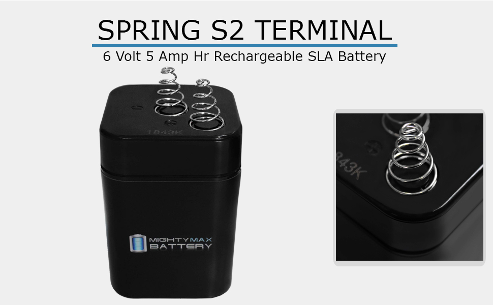 rechargeable battery maintenance free battery 6v 5ah battery mighty max battery for solar power