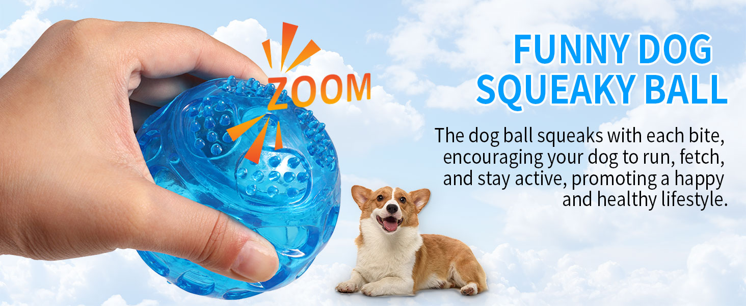squeaky dog toys