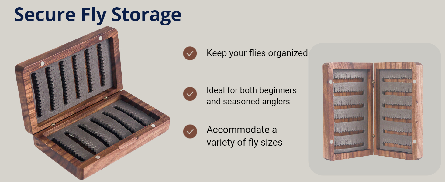 fly fishing tackle storage box