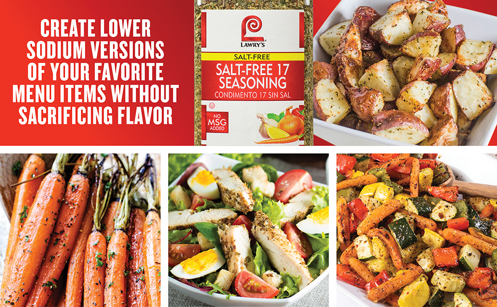 Lawrys Salt Free 17 Seasoning