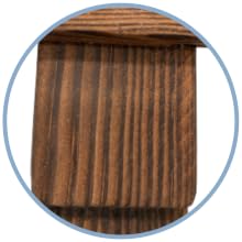 plant holder wood texture