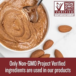 only non-gmo project verified ingredients are used in our products