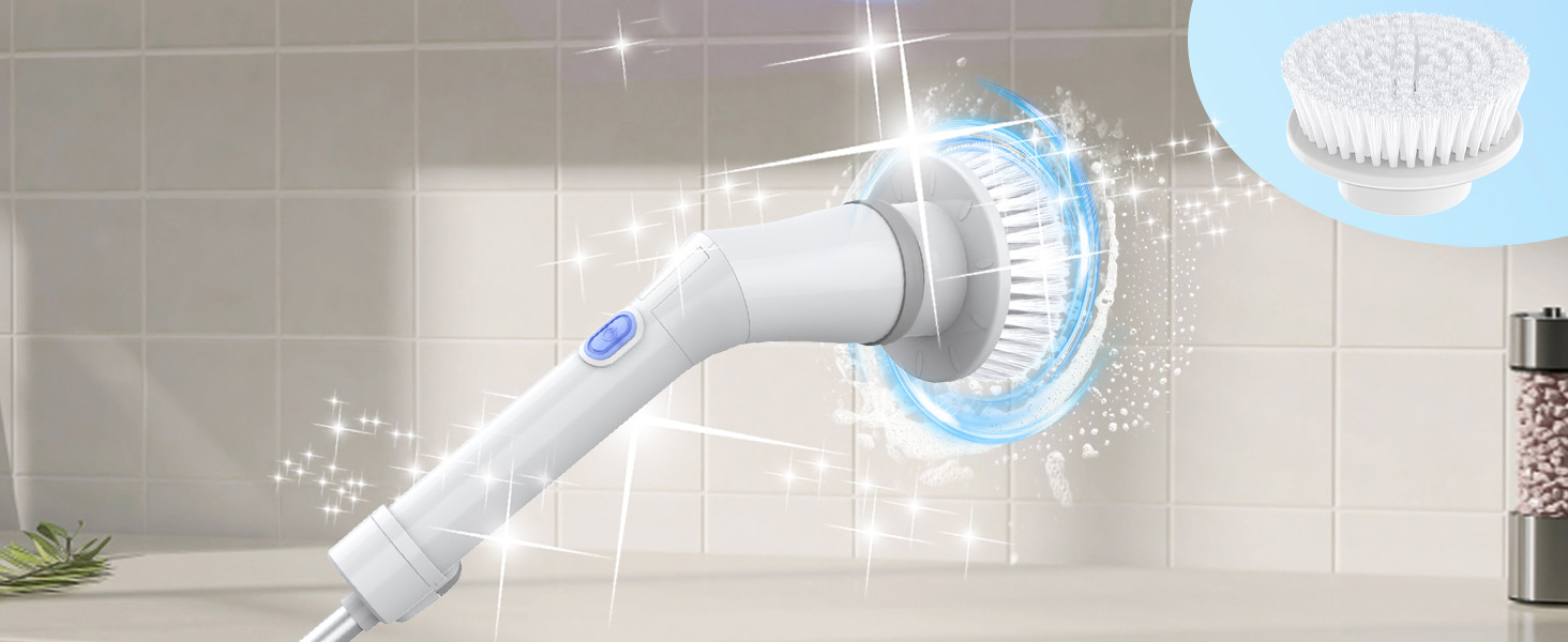 electric spin scrubber