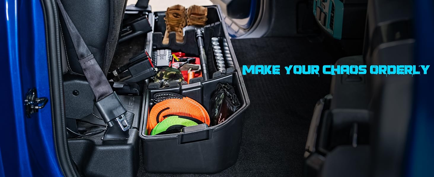 WHALEMOTOR Under Seat Storage Box F150