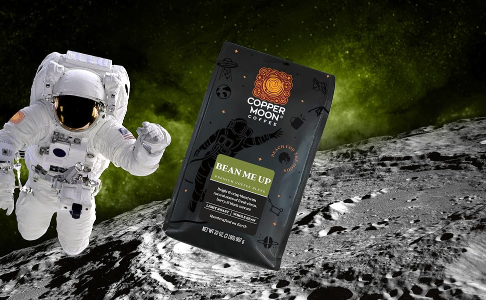 Bean Me Up Whole Bean with Astronaut