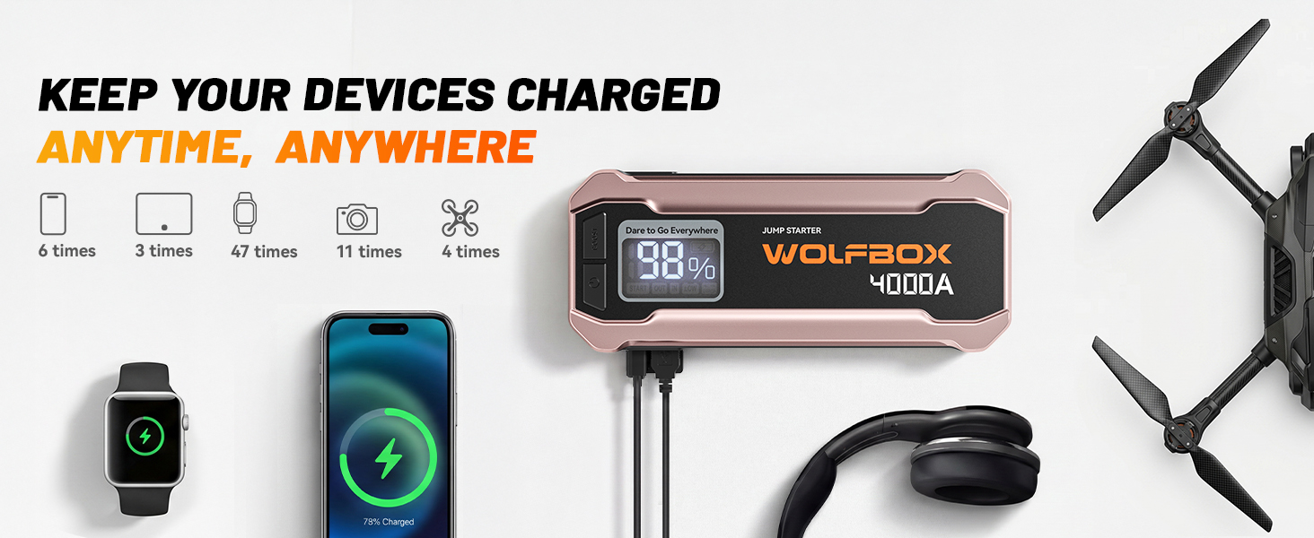 battery jumper starter portable