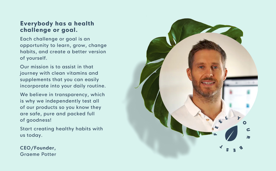 CEO message, create healthy habits with us