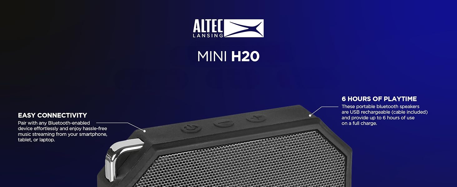 Mini H20 Bluetooth Speaker