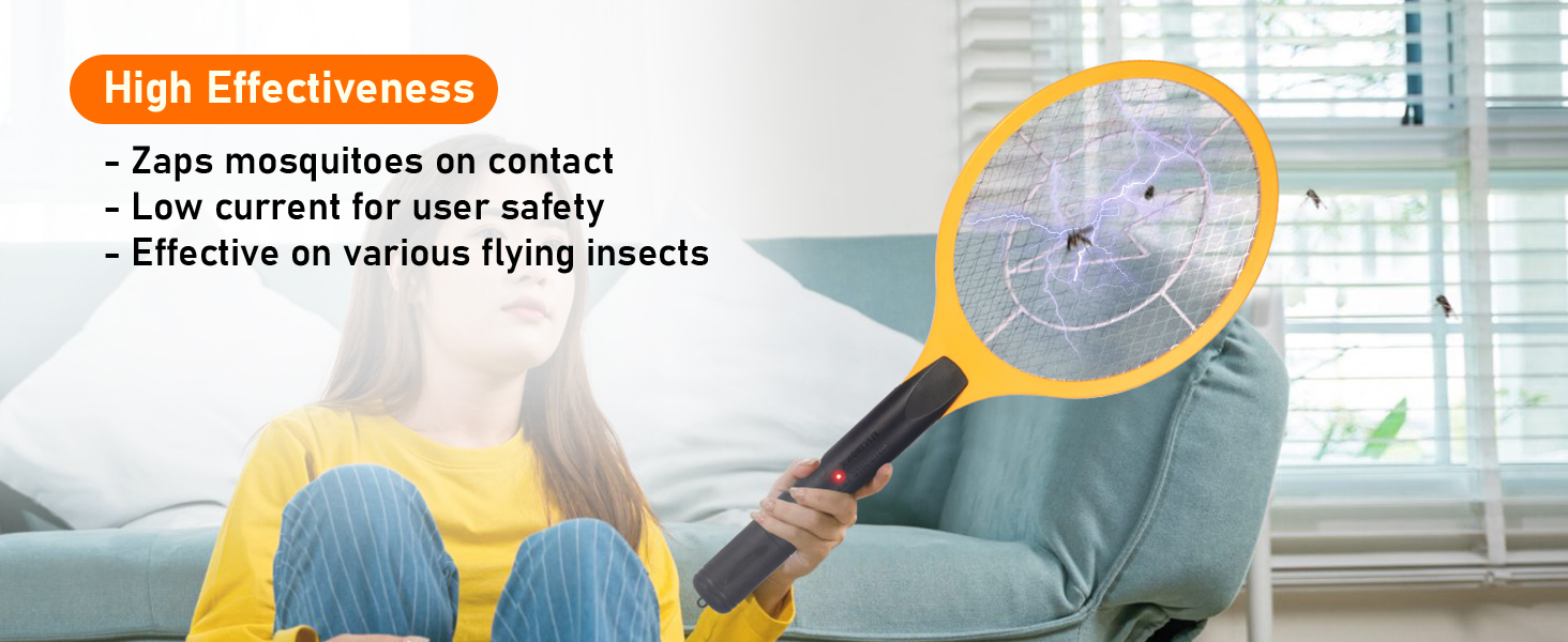 Outdoor Zapping Racket for Pest
