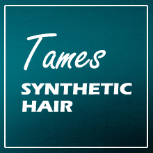 tames synthetic hair