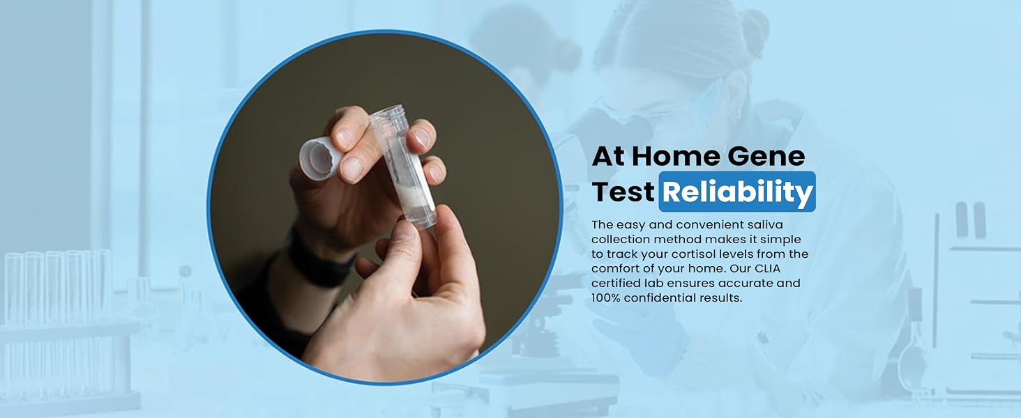 Cortisol Stress Test 4 X Day - Comes with Results Interpretation and Live Support by Phone