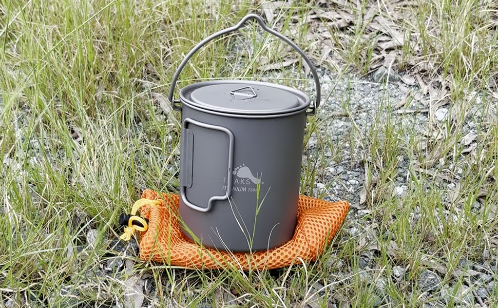 pot-750 Versatile Cookware for Camping and Backpacking