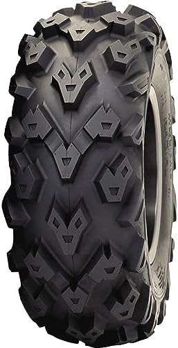 Ocelot Black Diamond 22x11R-9 ATR ATV/UTV Tire – 6-Ply Radial Construction, 3/4" Tread Depth, Extended Wear Compound