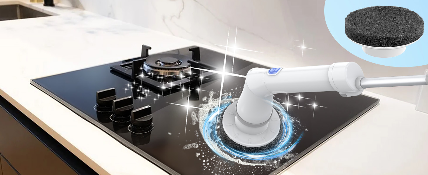 electric spin scrubber