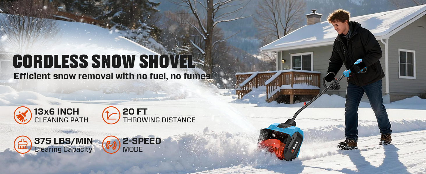 cordless snow shovel