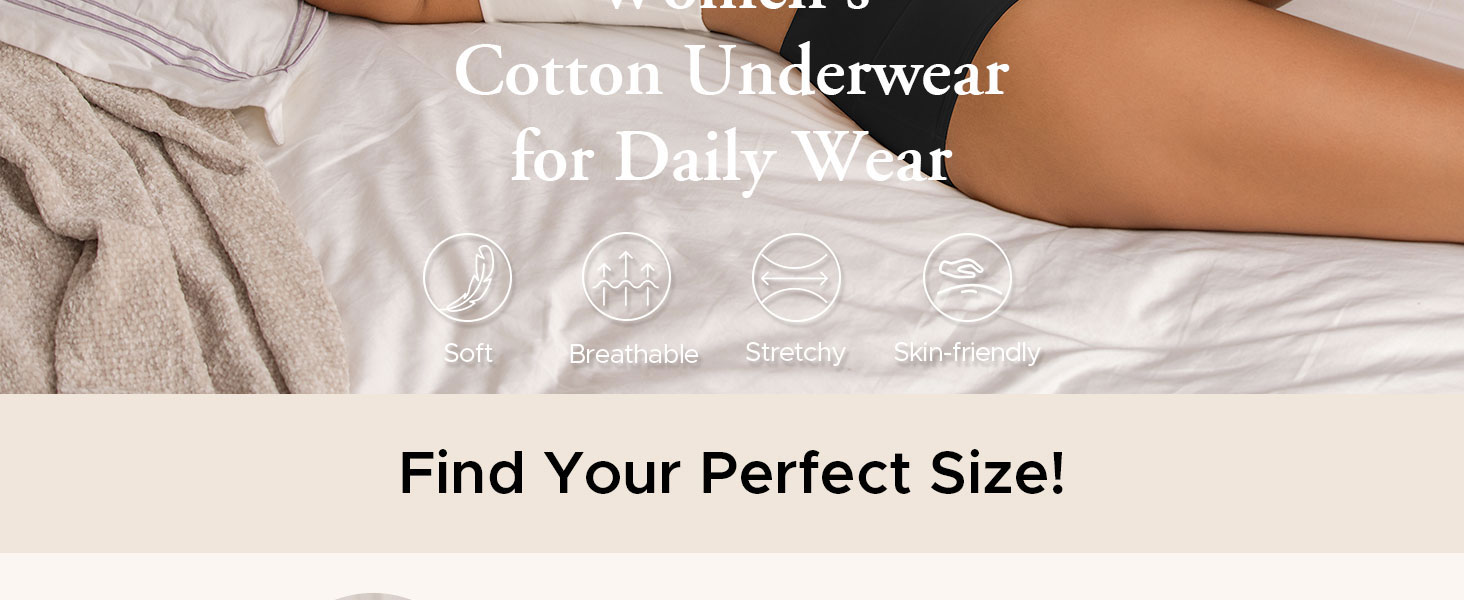 high waisted underwear for women cotton