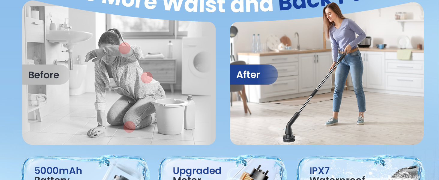Leebein Electric Spin Scrubber