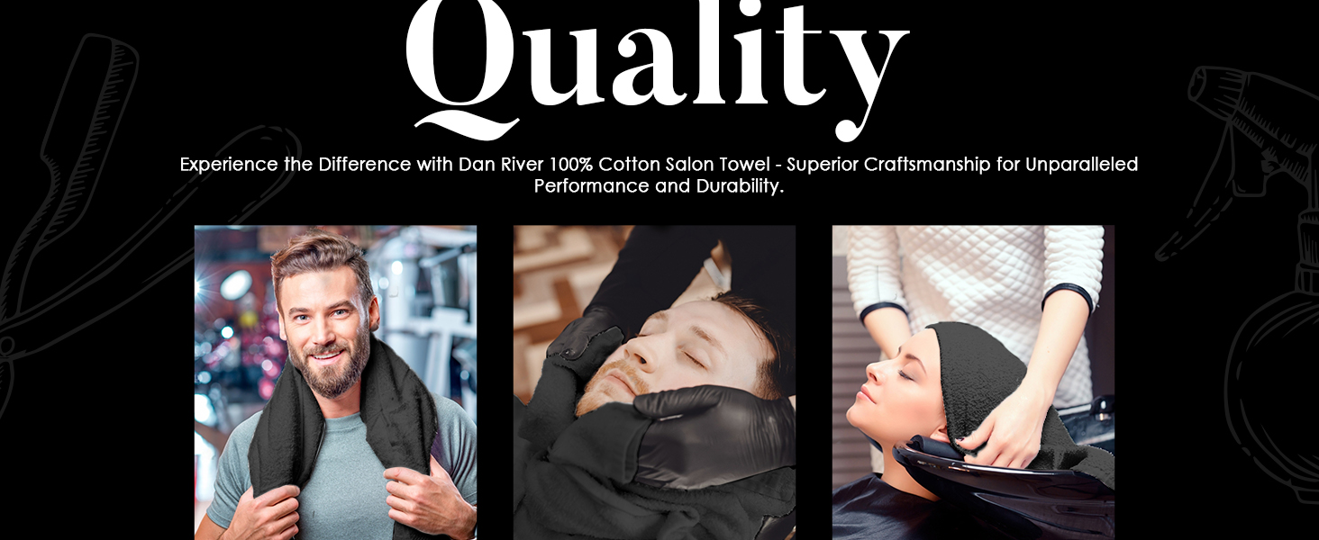 Dan River 100% Cotton salon spa towels pack of 24 premium quality