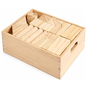 Complete Set Of 64 Standard Hard Wood Unit Blocks1