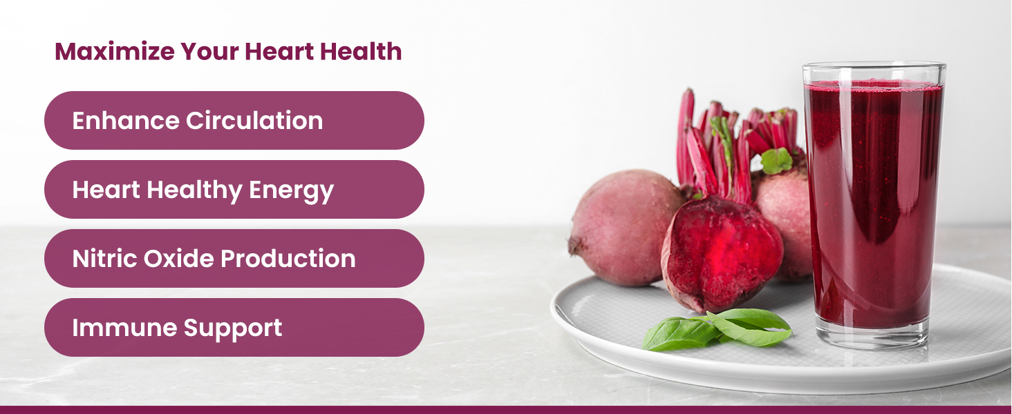 beet root powder heart healthy