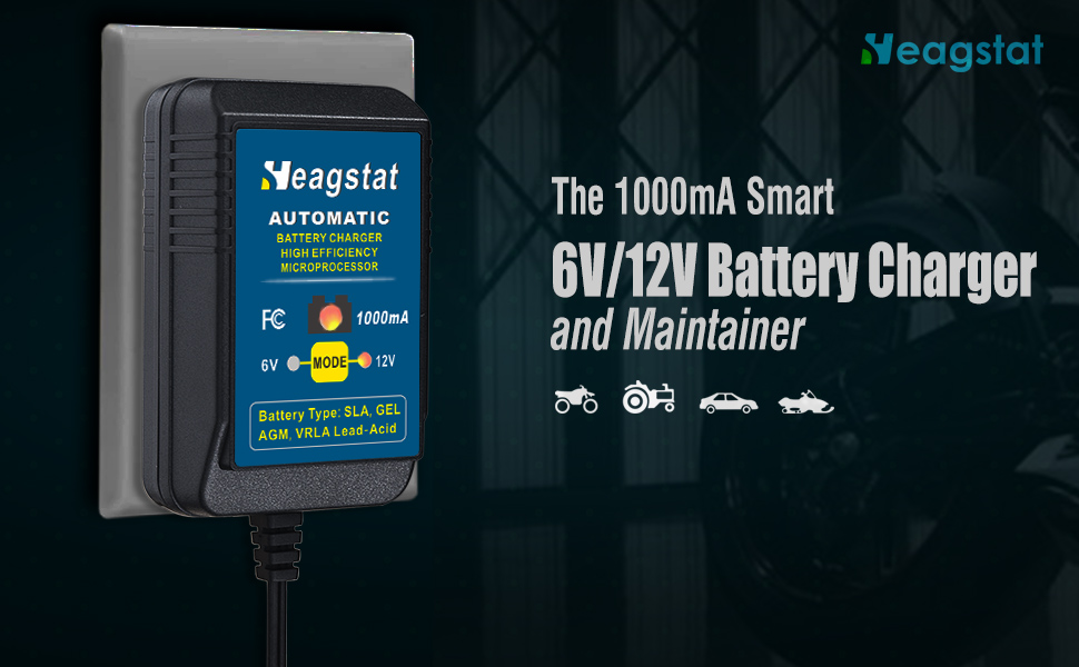 1A battery charger