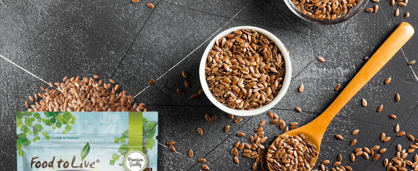 Brown Flax Seeds