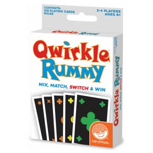 qwirkle rummy mindware family card game