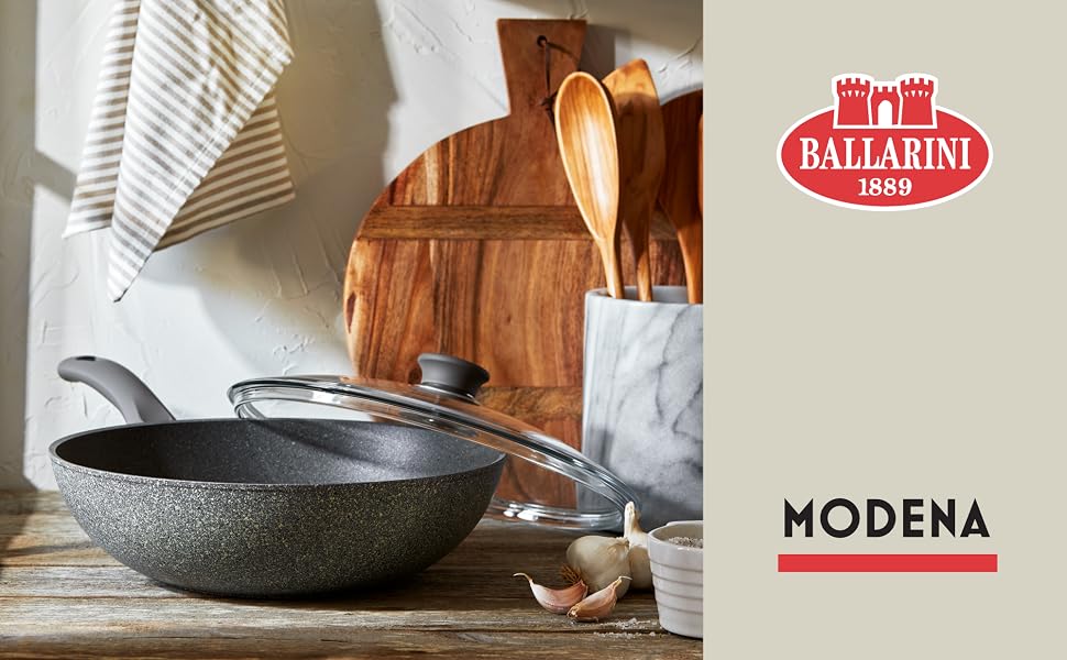 ballarini, cookware, nonstick cookware, cookware set, fry pan, dutch oven, sauce pan