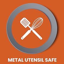 Metal utensil safe