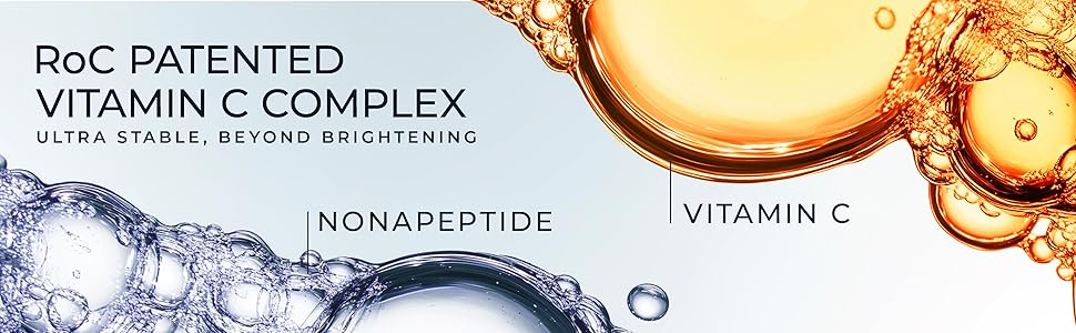 RoC patented vitaminc complex is beyond brightening