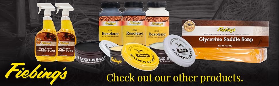 fiebing&amp;#39;s leather cleaner conditioner leathercraft shoe bag belt boot furniture horse care tack cork