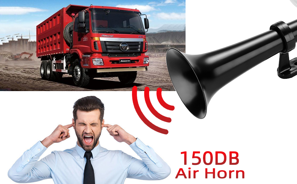 150db Air Horn air horns loud 300db train horn for trucks car horn kit electric air compressor