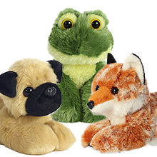 Mini Flopsies by Aurora plush