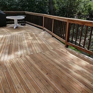 Deck Cleaned