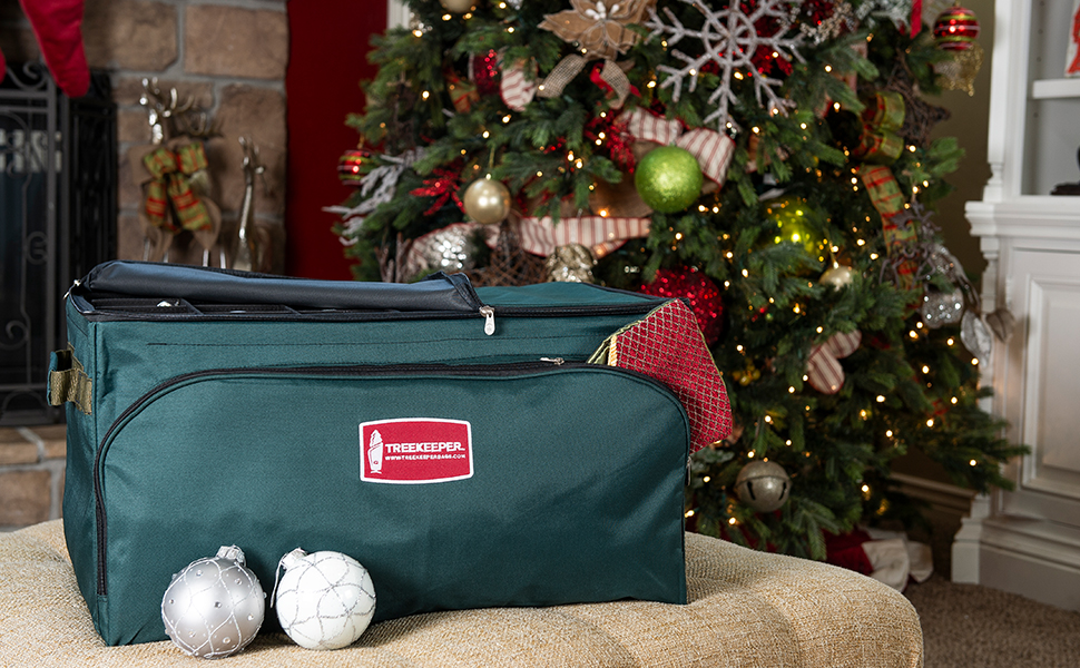 TreeKeeper 3-Tray Ornament Storage Bag