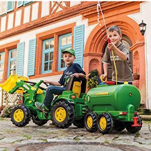 John Deere Jumbo Twin Axle Tanker with Pump &amp; Spray Gun