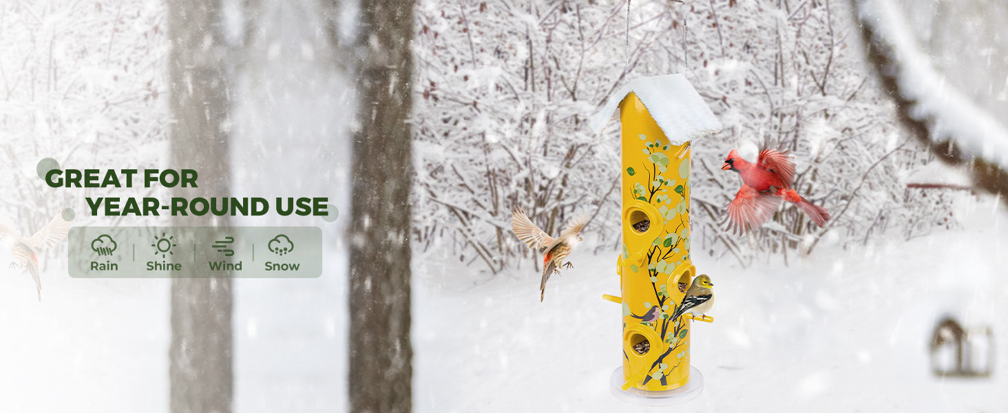 tube bird feeder