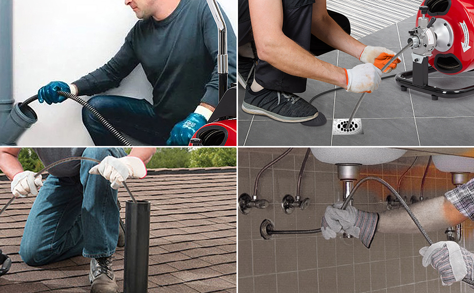 drain cleaning machine