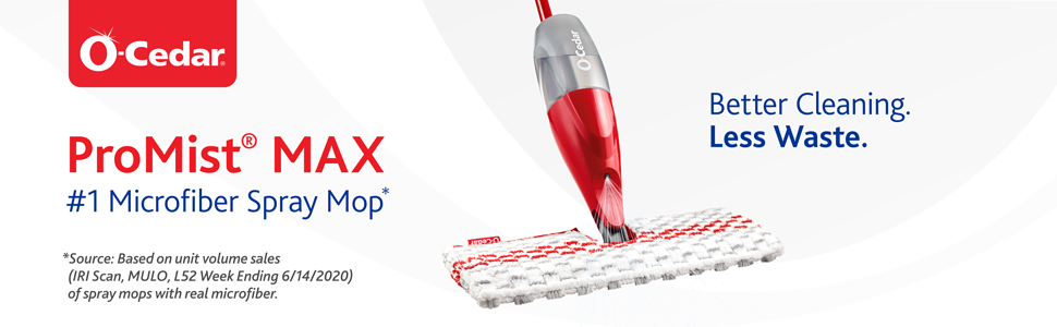 promist max is the number 1 microfiber spray mop
