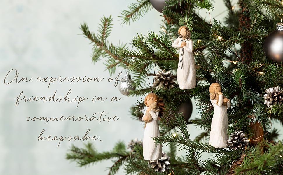 An expression of friendship in a commemorative keepsake.
