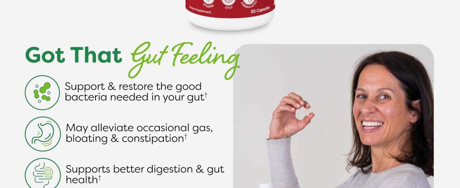 gut health supplements digestive health bloating and gas immunity booster immune boost