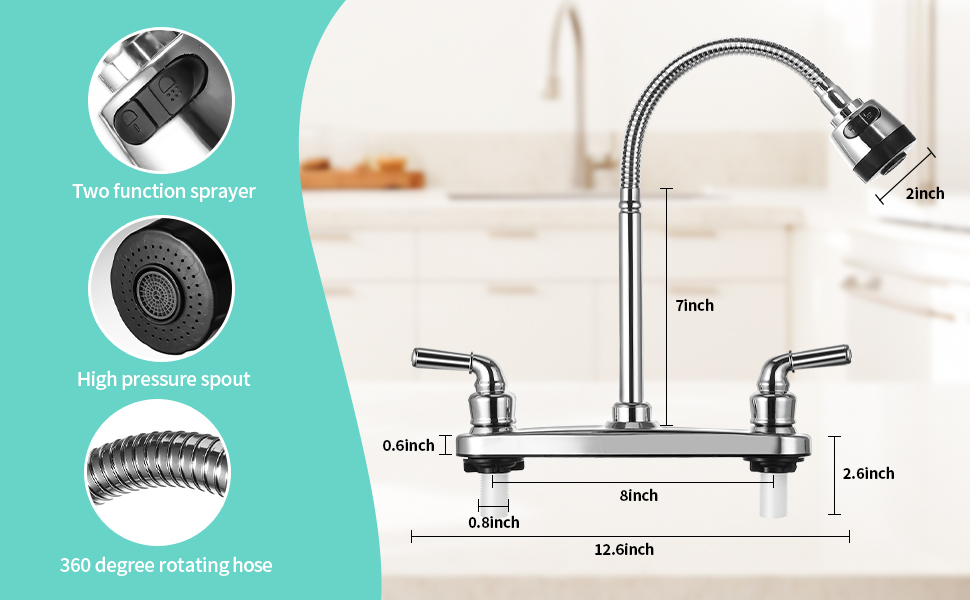 rv faucet,rv kitchen faucet,camper faucet