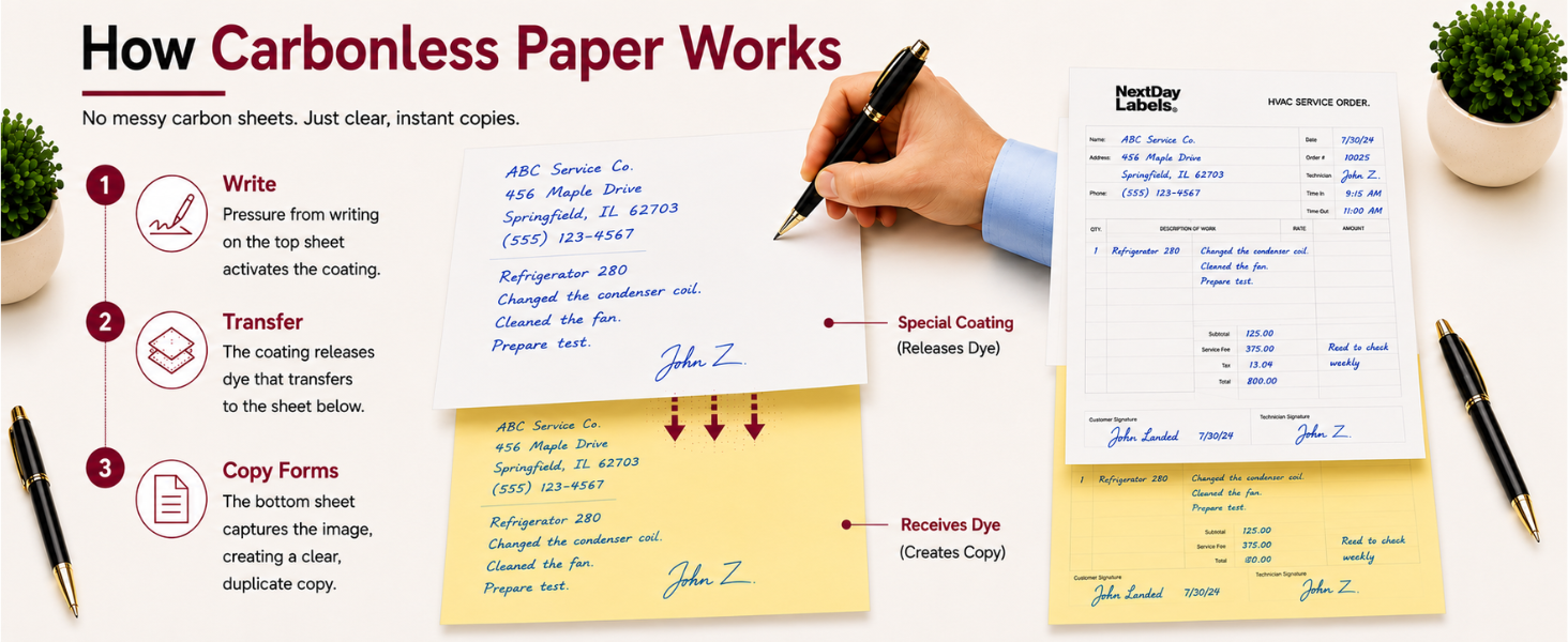 Carbonless Paper