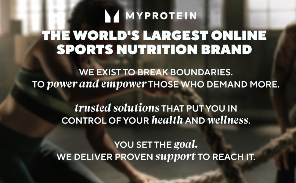 MyProtein impact whey isolate protein powder brand