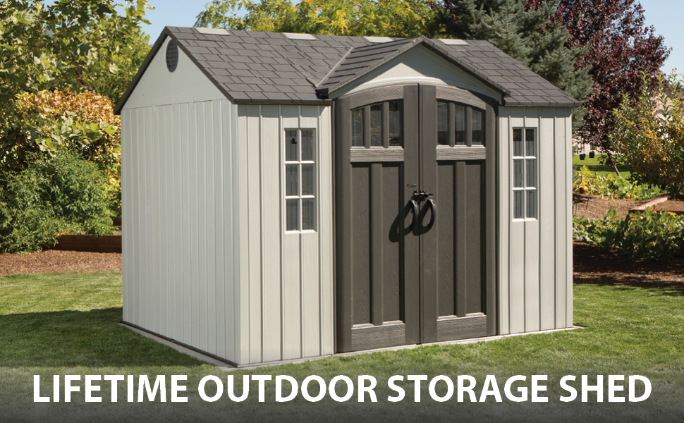 Lifetime Outdoor Storage Shed