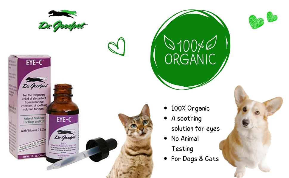 pet eye-drops, organic eye-drops, dog eye-drops, cat eye-drops