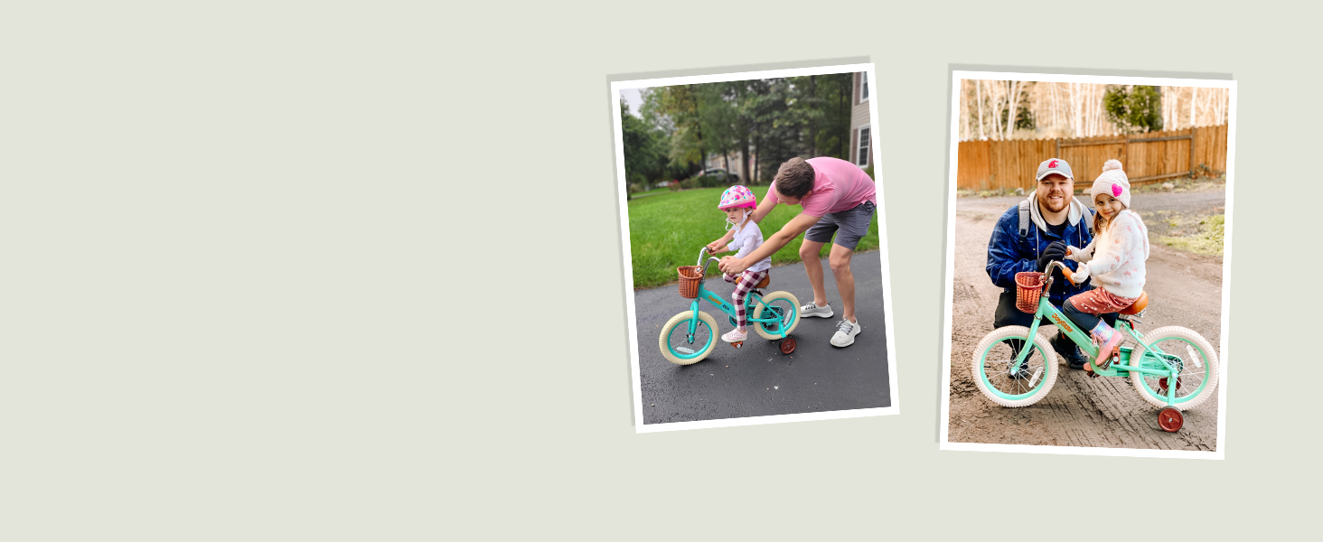 bike riding with parents
